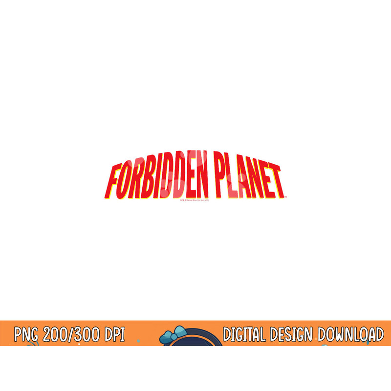 Forbidden Planet Logo  png, sublimation .jpg