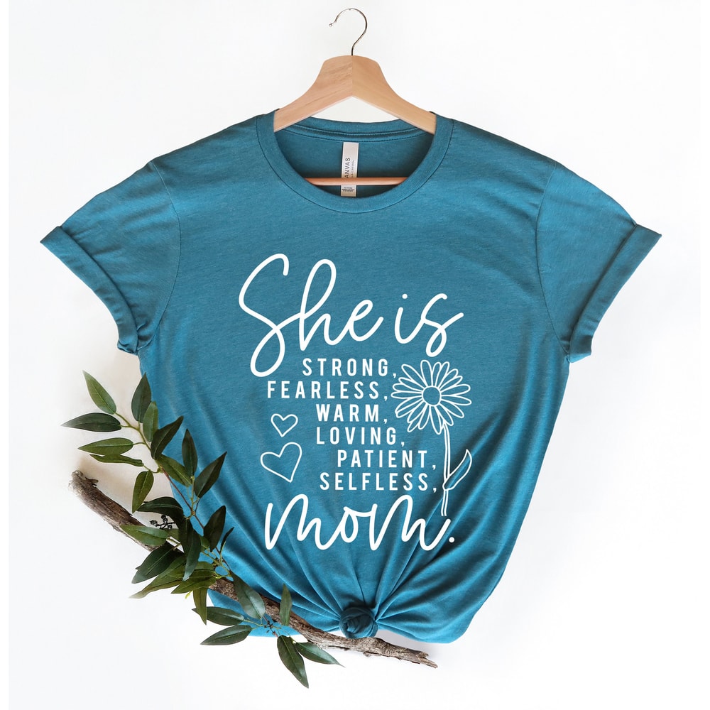 She Is Strong Shirt, Girl Power, Feminism Shirt, Strong Women Shirt, Strength, Mom Shirt, Empower Women, Strong Mom Shirt - 5.jpg