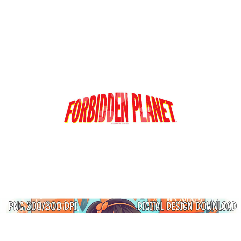 Forbidden Planet Logo png, sublimation .jpg