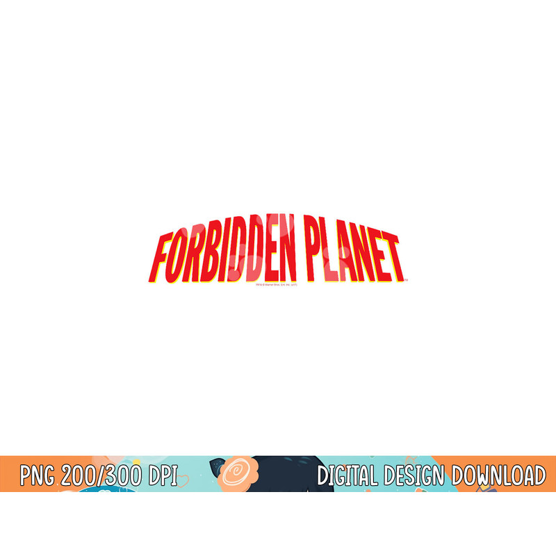 Forbidden Planet Logo  png, sublimation .jpg