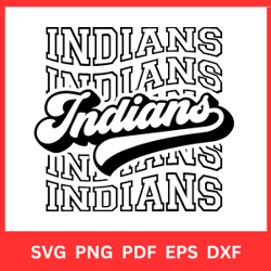 indians echo svg vector