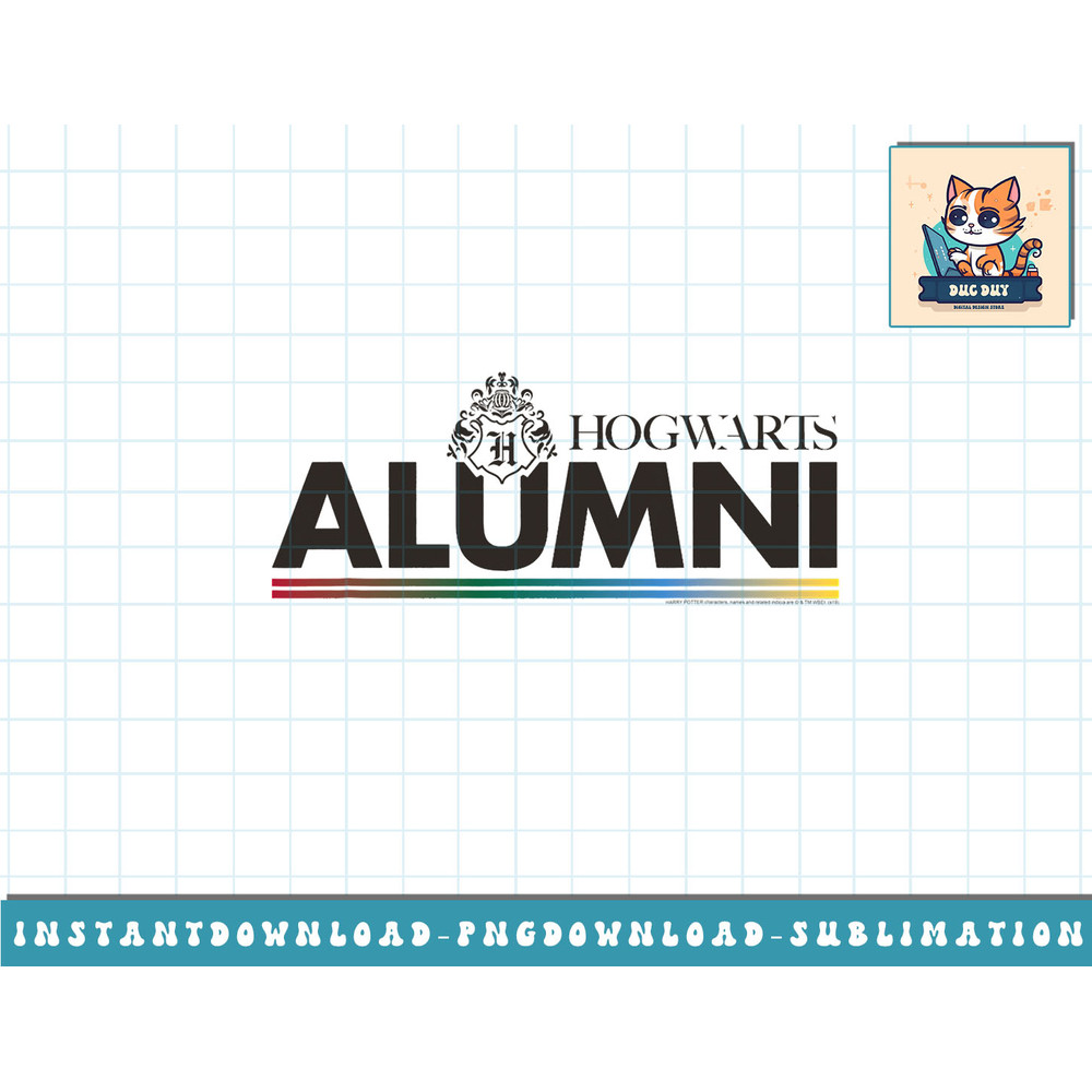 Harry Potter Hogwarts Alumni png, sublimate, digital download.jpg