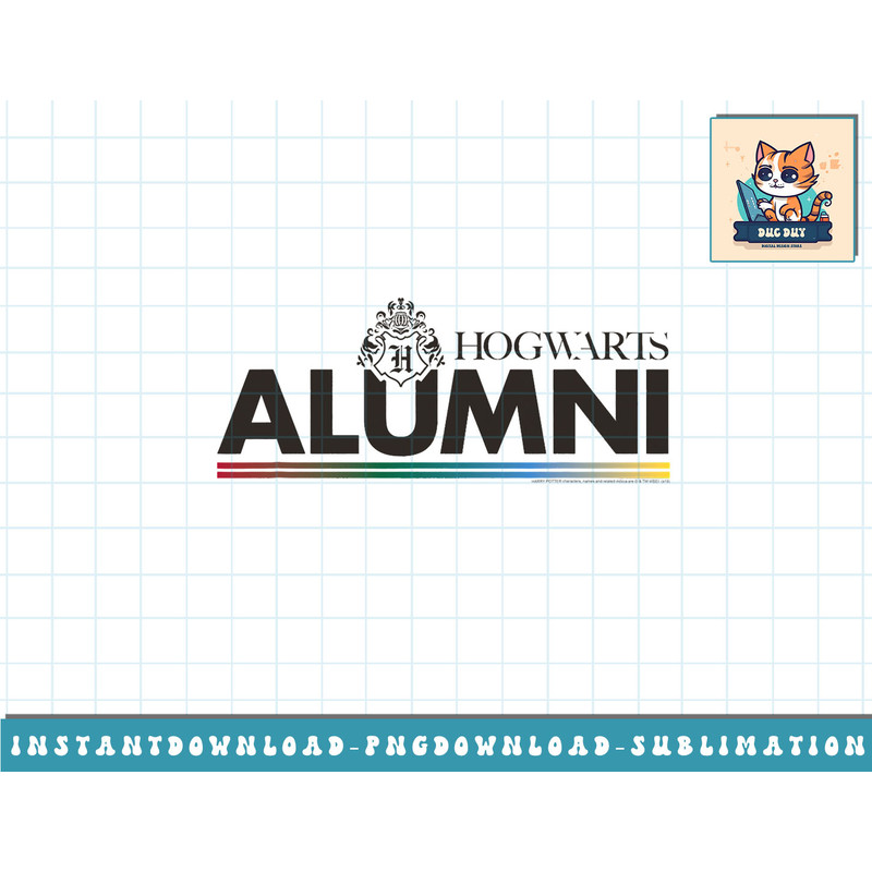 Harry Potter Hogwarts Alumni png, sublimate, digital download.jpg