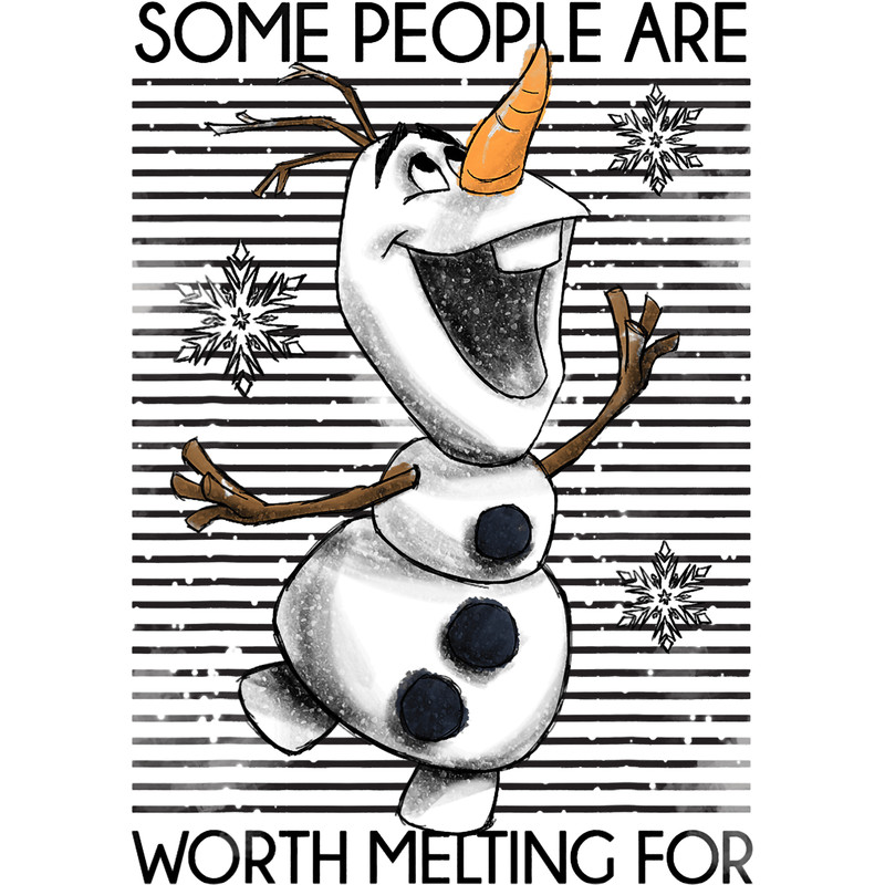 Disney Frozen Olaf Some People Are Worth Melting For T-Shirt T-Shirt.pngDisney Frozen Olaf Some People Are Worth Melting For T-Shirt T-Shirt.png