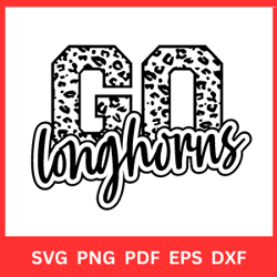 go longhorns svg vector