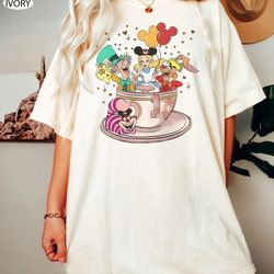 disney alice in wonderland shirt, disney princes
