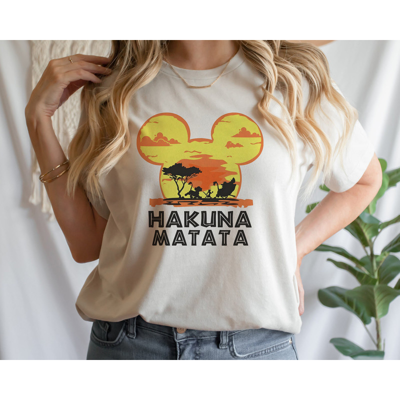 Disney Hakuna Matata Shirt, Disney Lion King Shirt, Disney Let's Get Wild Shirt, Hakuna Matata Matching Shirts, Disney Animal Kingdom Shirt - 4.jpg