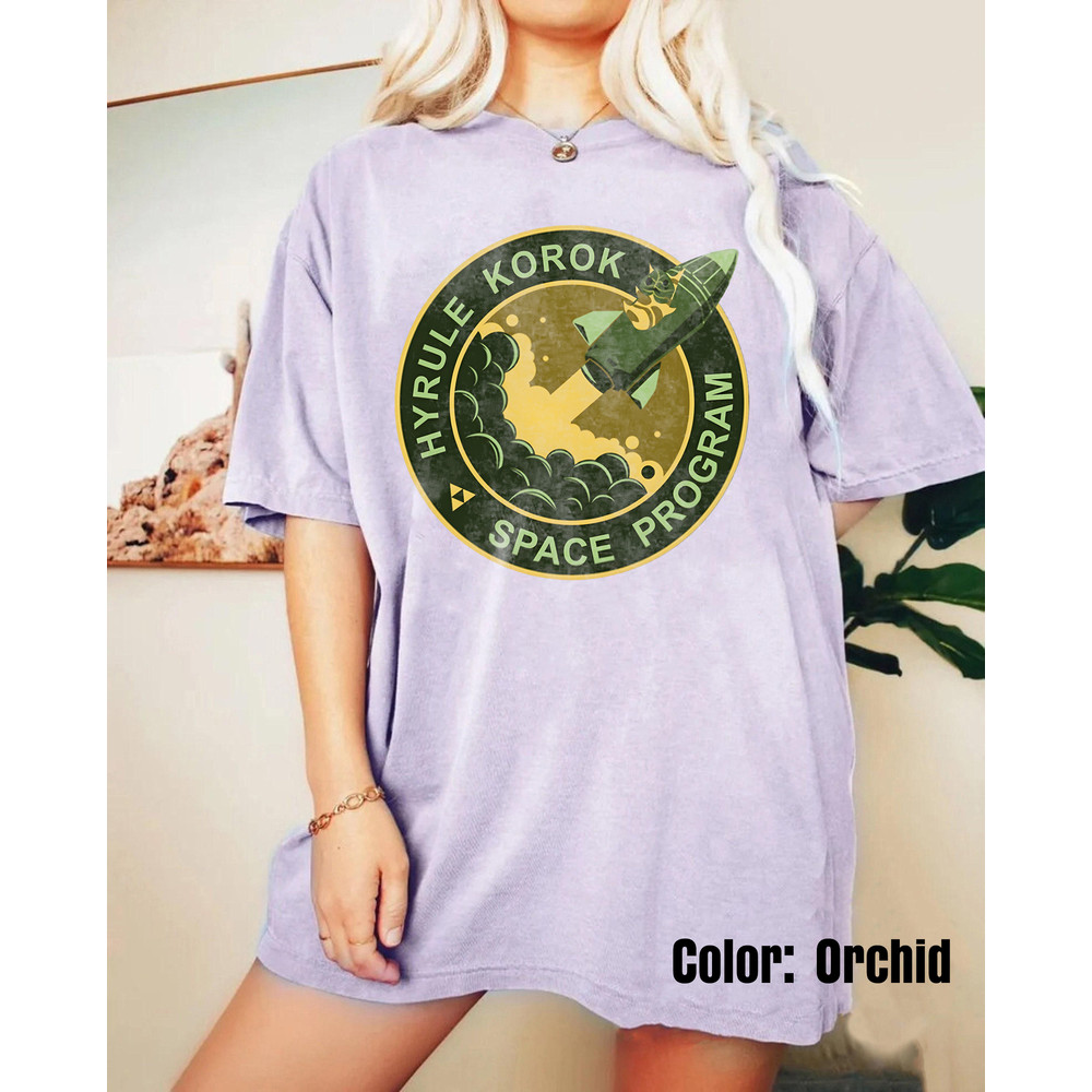 Korok Space Program Shirt, Hyrule Korok Shirt, Breath Of The Wild Shirt, The Legend Of Zelda, Flora Of Hyrule, Zelda Tears Of The Kingdom - 3.jpg