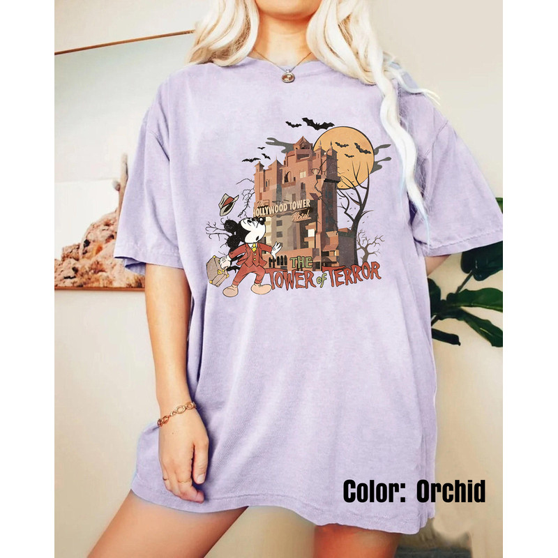 Retro Tower Of Terror Shirt, Mickey's Not So Scary, Disney Halloween Shirt, The Twilight Zone Tower Of Terror, Disneyland Halloween Shirt - 3.jpg