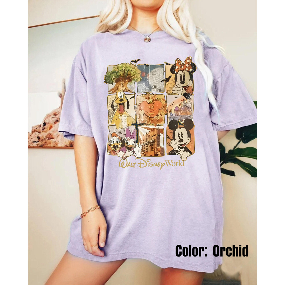 Retro Walt Disney World Halloween Comfort Colors Shirt, Disneyworld Halloween Shirt, Mickey Friends Shirt, Disneyland Shirt, Disney Trip Tee - 4.jpg
