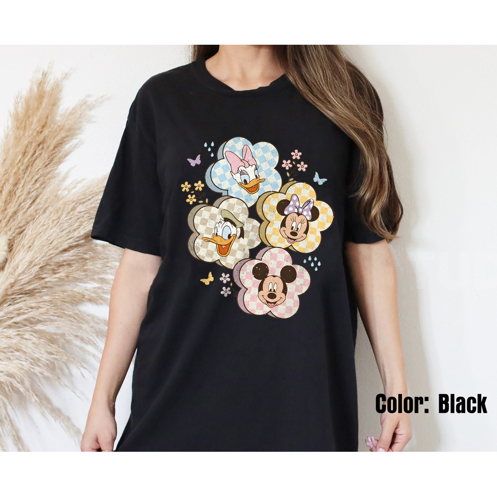 Spring Mouse Friends Comfort Colors Shirt, Mickey Mouse Shirt, Mickey Minnie Donal Daisy Shirts, Disney Matching Tee, Disney Trip Shirt - 5.jpg