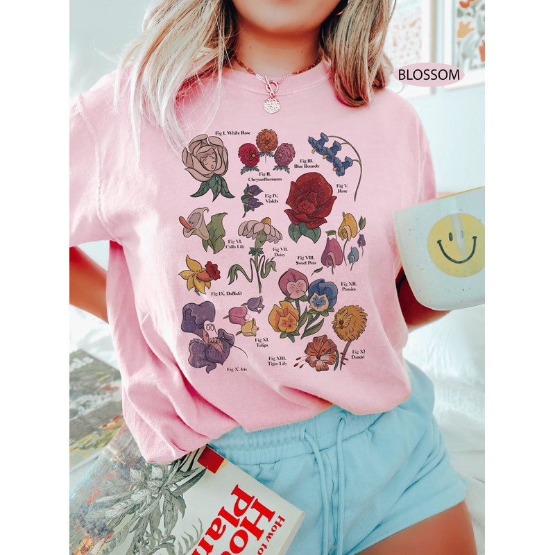 Vintage Alice in Wonderland Shirt, Wonderland Seed Goldentime Shirt, Wildflower Shirt, The Flower Shirt, Disney Flower Shirt, Singing Flower - 3.jpg