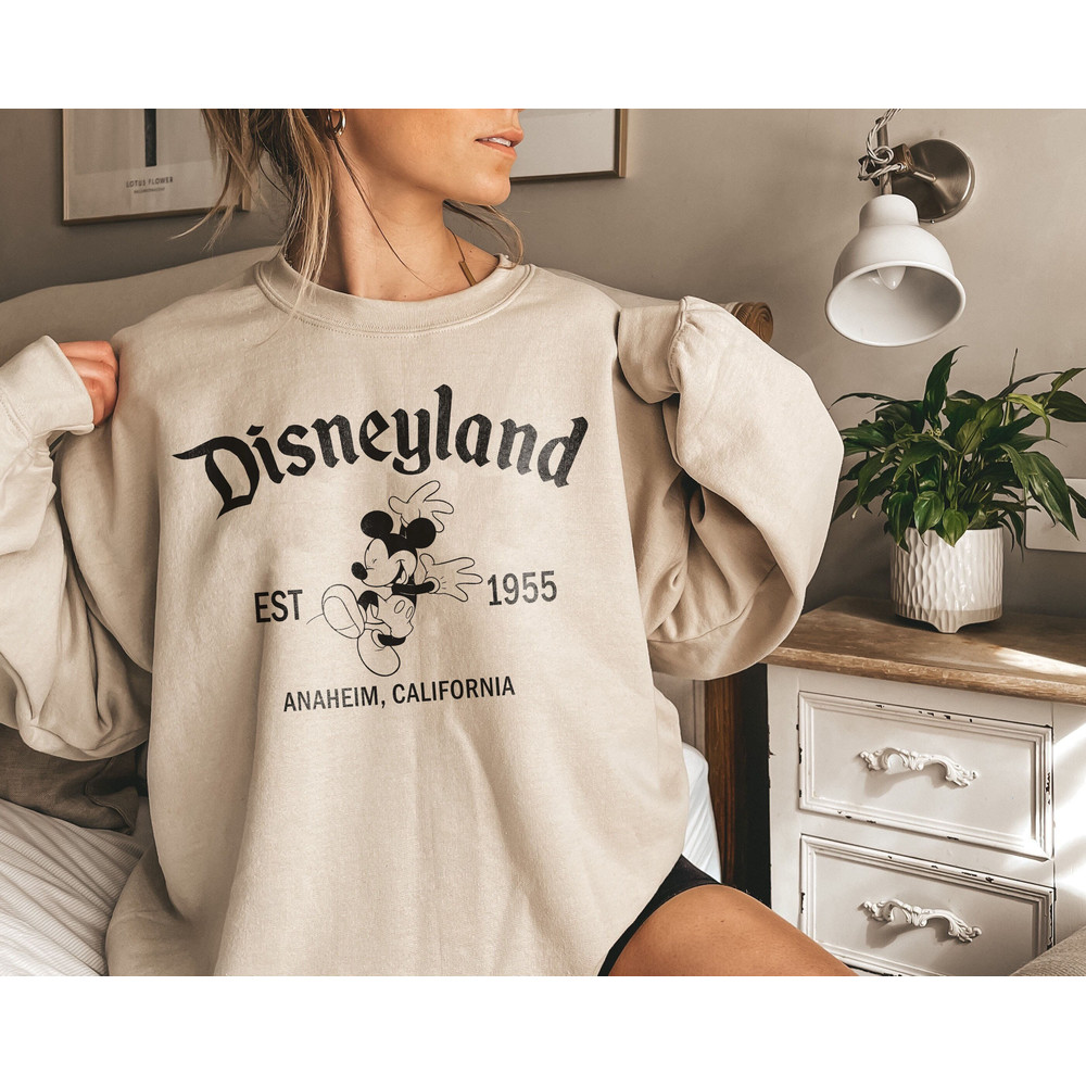 Vintage Mickey Mouse Sweatshirt, Disneyland Sweatshirt, Mickey And Friends Sweatshirt, Disney Hoodie, Minnie, Donal, Daisy, Pluto, Goofy - 1.jpg