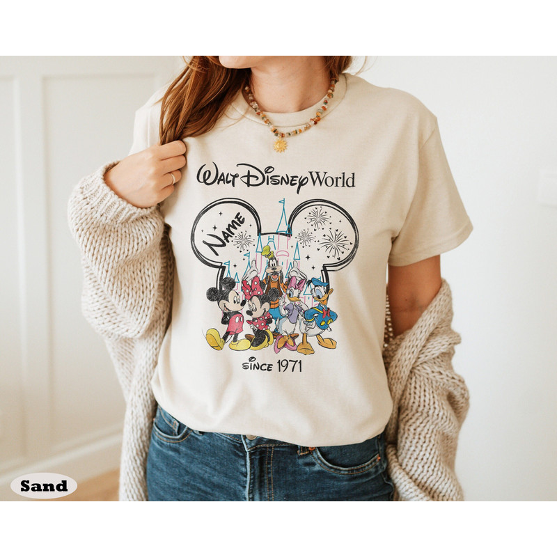 Vintage Walt Disney World Shirt, Custom Disneyworld Shirts, Retro Mickey and Friends Shirt, Disney Family Trip Shirt, Disney Vacation 2023 - 1.jpg