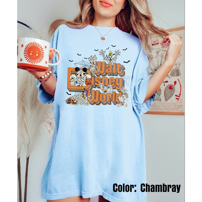 Walt Disney World Halloween Shirt, Mickey Friends Halloween Shirt, Disneyworld Shirts, Disneyland Halloween, Disney Trip Halloween Shirt - 4.jpg