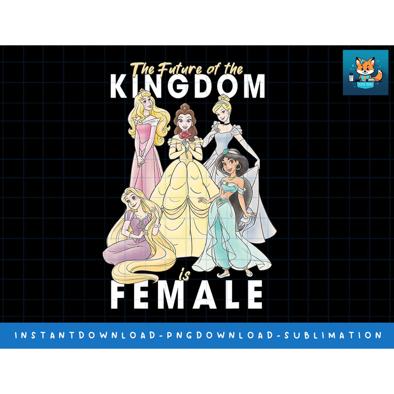 Disney Princess The Future is Female png, sublimate, digital print.jpg