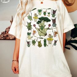 zelda korok shirt, lineart korok comfort colors