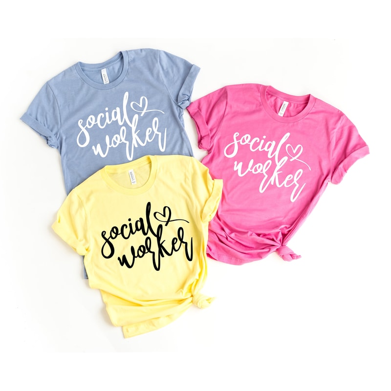 Social Worker Shirt, Social Worker Gift, LSW Gift, MSW Gift, LCSW Gift, Social Worker Heart Gift, Caring Social Worker, Matching Tshirt - 2.jpg