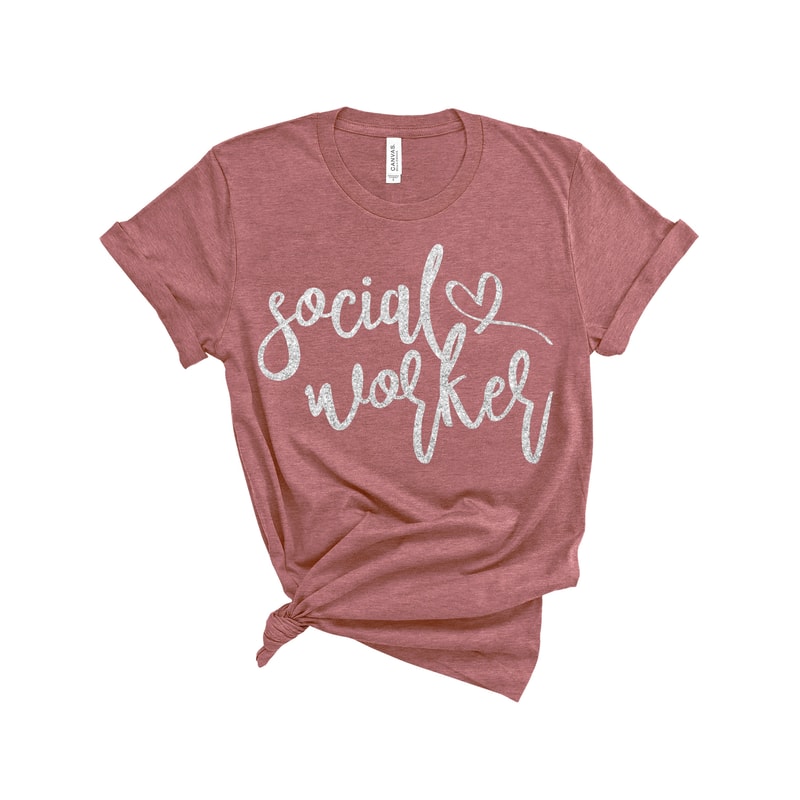 Social Worker Shirt, Social Worker Gift, LSW Gift, MSW Gift, LCSW Gift, Social Worker Heart Gift, Caring Social Worker, Matching Tshirt - 4.jpg
