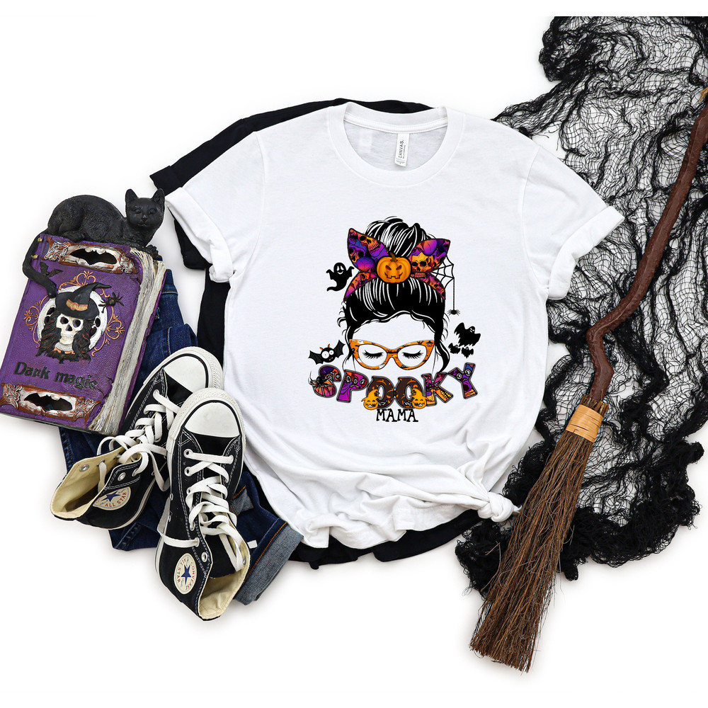 Spooky Mom Shirt,halloween Mom shirt,Halloween Party, Halloween T-shirt,Hocus Pocus Shirt,Halloween Funny Tee,Halloween Dinosaur Shirt - 2.jpg