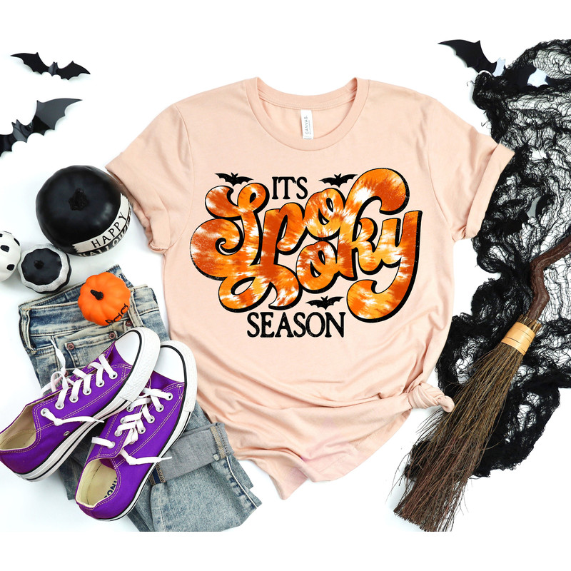 Spooky Season Shirt,Fall Shirt, Spooky Season Halloween Shirt, Halloween T-shirt, Halloween vibes, Halloween Funny Gift Tee - 2.jpg