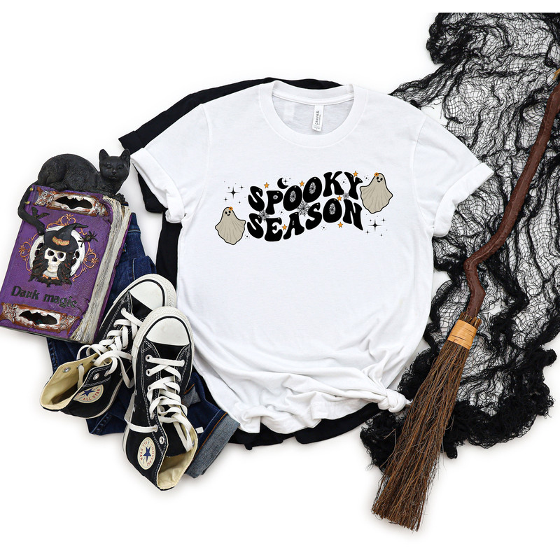 Spooky Season Shirt,Fall Shirt, Spooky Season Halloween Shirt, Halloween T-shirt, Halloween vibes, Halloween Funny Gift Tee - 3.jpg