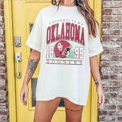 comfort colors shirt, vintage oklahoma unisex t-sh