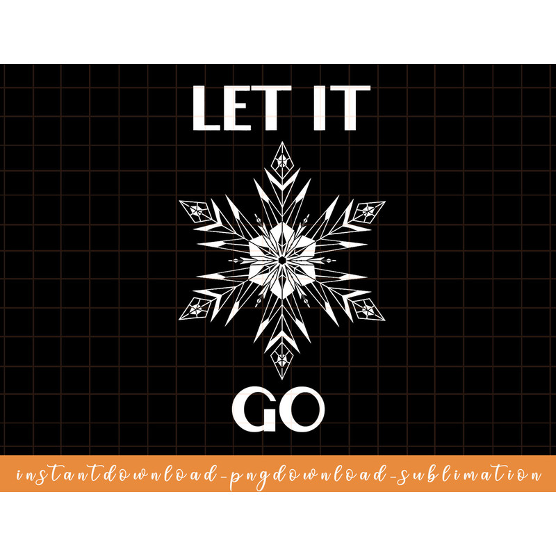 Disney Frozen Snowflake Let It Go png, sublimate, digital download.jpg