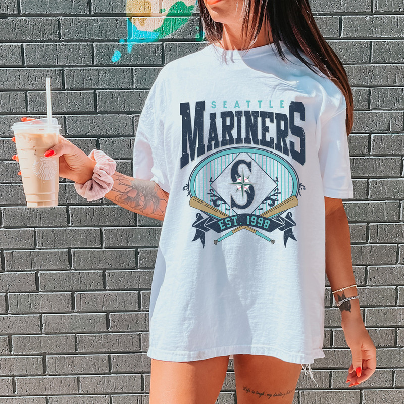 Vintage 90s Mlb Seattle Mariners Shirt, Seattle Baseball Hoodie, Vintage Baseball Fan Shirt, Seattle Mariners Shirt, Mariners Baseball Tee - 2.jpg