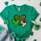 St Patrick's Leopard Cowhide Hearts Shirt, Lucky Tshirt, Irish T Shirt, Shamrocks T-Shirt,Family Matching St Patrick's Day Gift Tee - 3.jpg