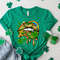 St Patricks Lips Shirt, Leopard Lips Shirt, Lucky Shirt, St Patricks Day Shirt, Irish Day Shirt, Clover Shirt, Women St Paddy Day Shirt - 2.jpg