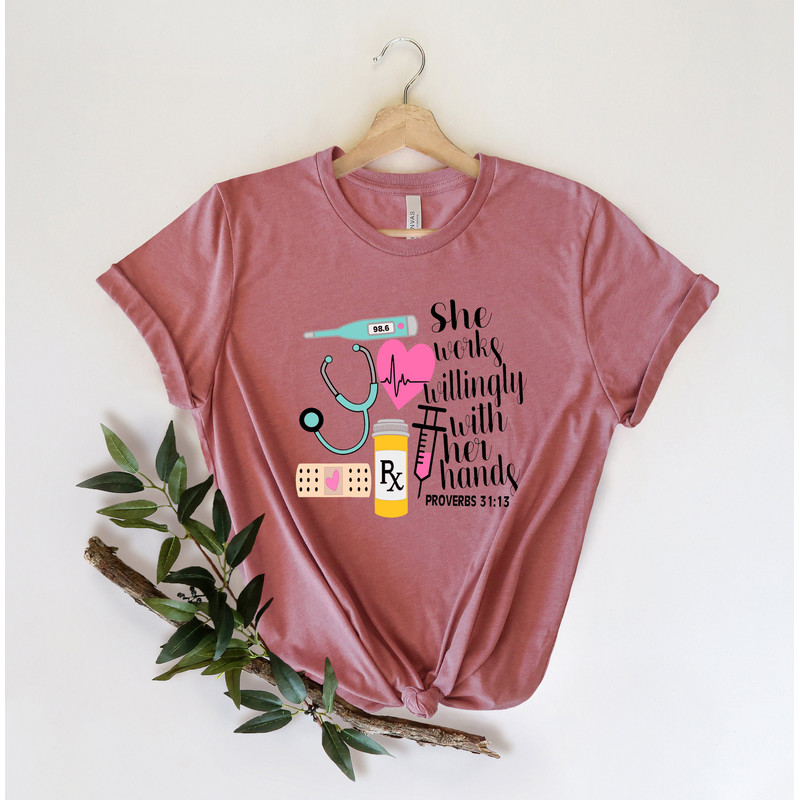 Stethoscope Shirt, Stethoscope Nurse Shirt, Nurse Practitioner Gifts, Nurse Graduation Gift, Nurse Gifts For Women, Nurse Hero Shirt - 2.jpg