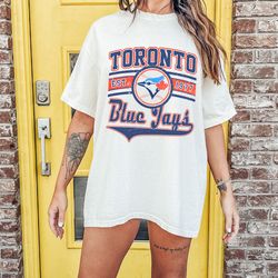 vintage toronto blue jays t-shirt, toronto basebal