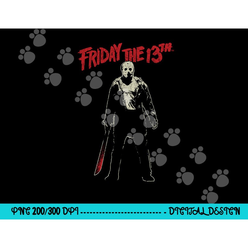Friday the 13th Chchch Ahahah Longsleeve T Shirt Long Sleeve png, sublimation .jpg