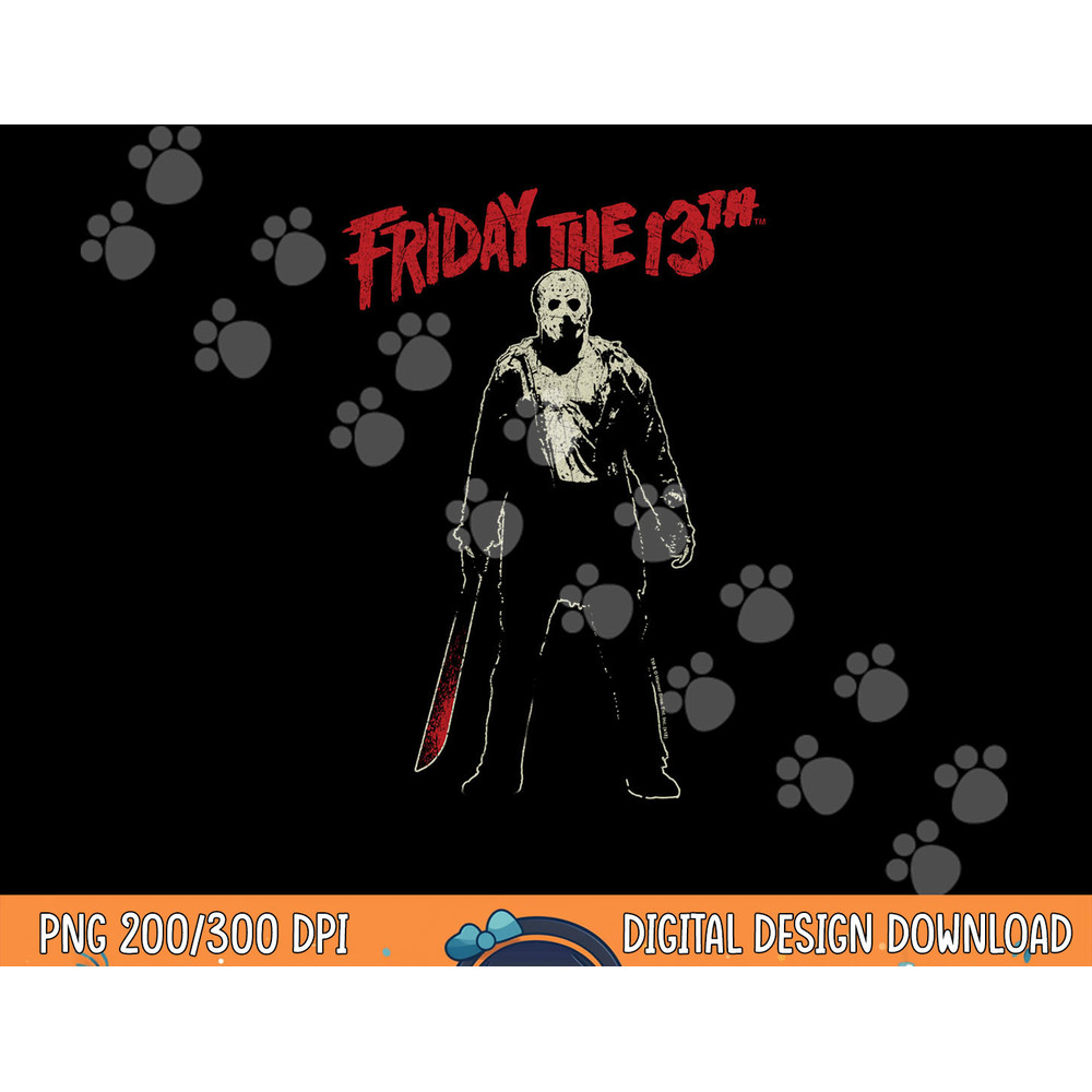 Friday the 13th Chchch Ahahah Longsleeve T Shirt Long Sleeve  png, sublimation .jpg