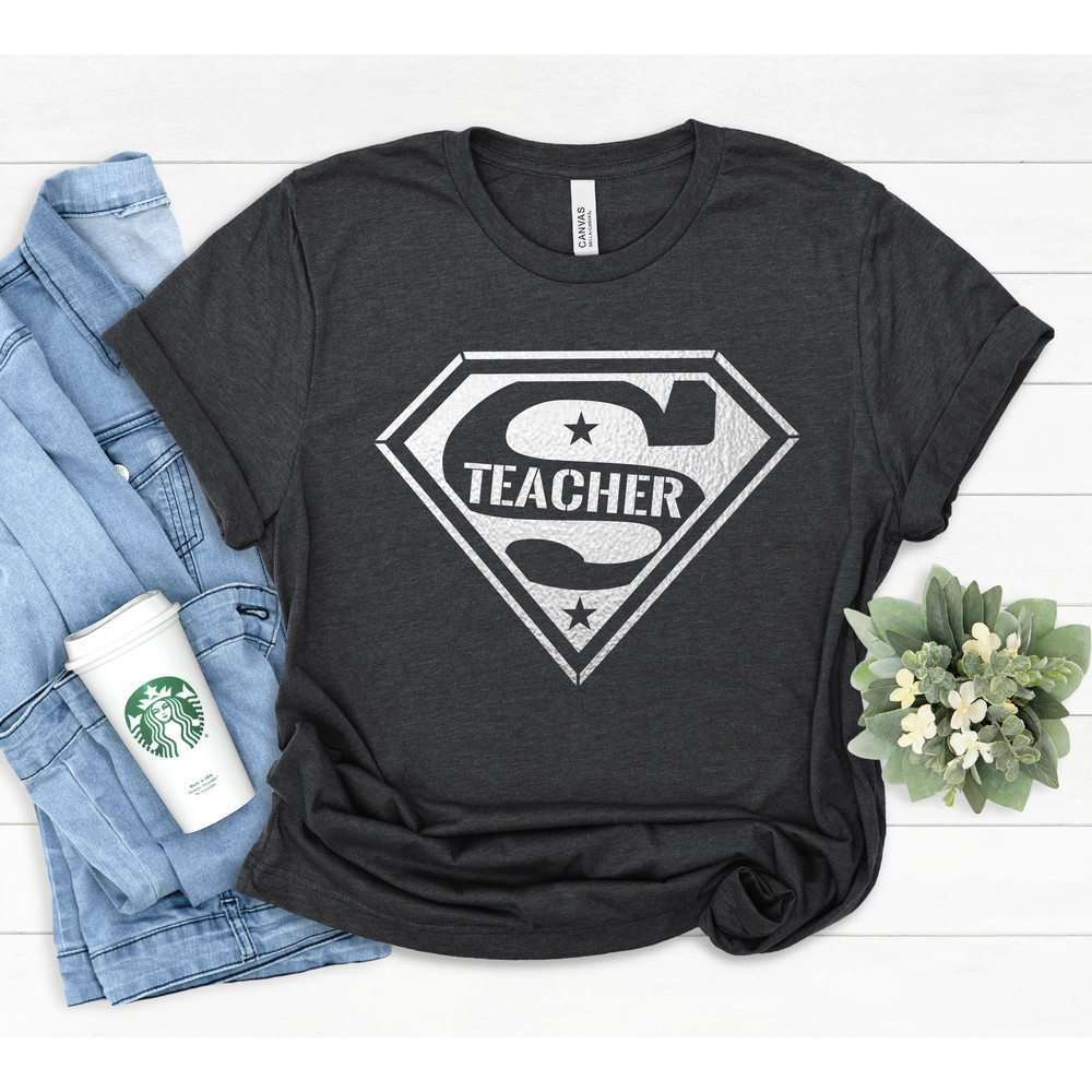 Super Teacher Shirt,Online School Shirt, Back to School Shirt,Virtual School,Hero Teacher Shirt,Teacher Gift,Teacher Shirt,School Shirt - 2.jpg