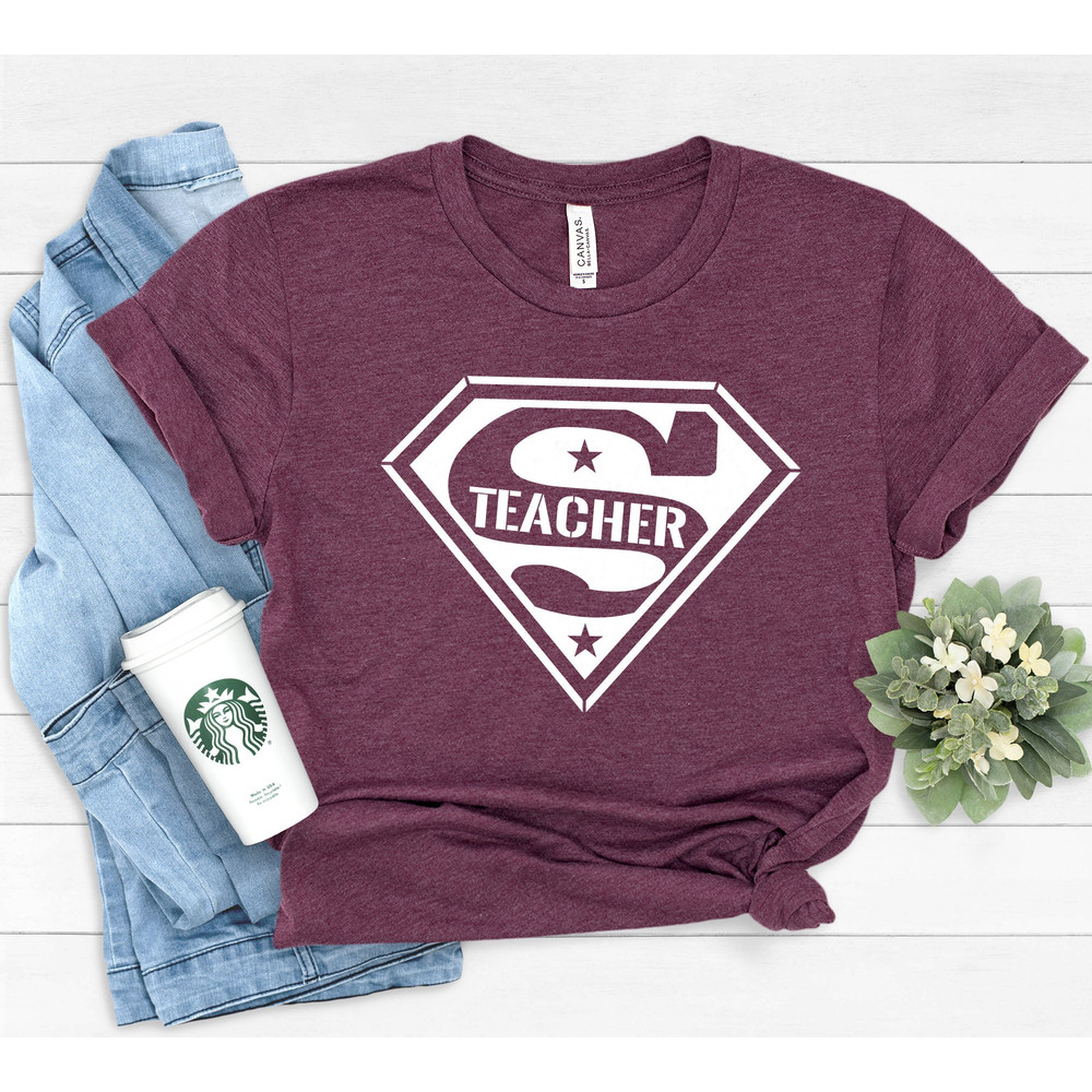 Super Teacher Shirt,Online School Shirt, Back to School Shirt,Virtual School,Hero Teacher Shirt,Teacher Gift,Teacher Shirt,School Shirt - 4.jpg