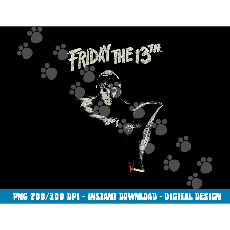 Friday The 13th Jason Ax png, sublimation .jpg