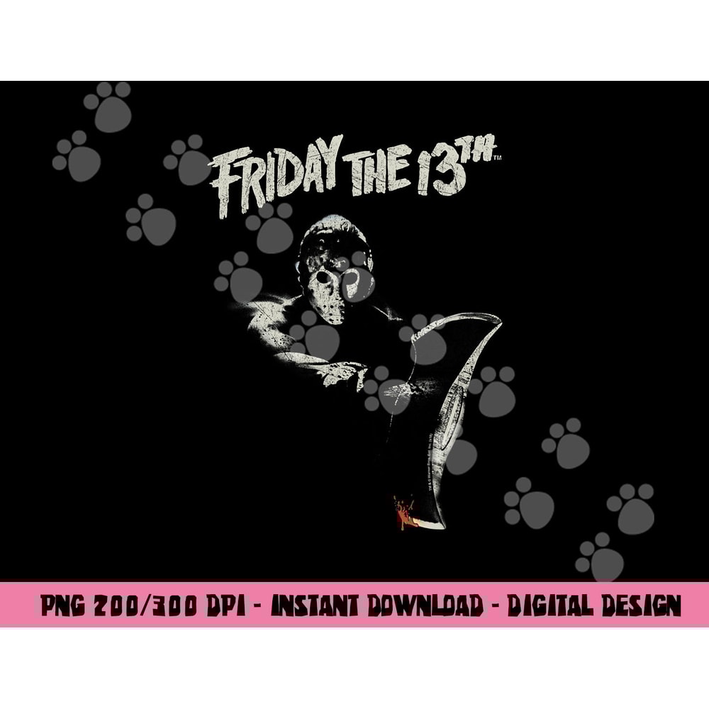 Friday The 13th Jason Ax png, sublimation .jpg