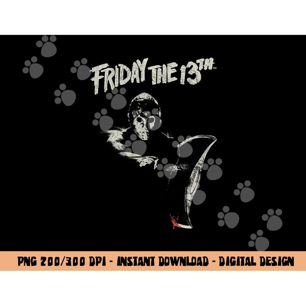 Friday The 13th Jason Ax png, sublimation .jpg