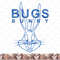 Bugs Bunny Blue png, sublimation, digital download .jpg