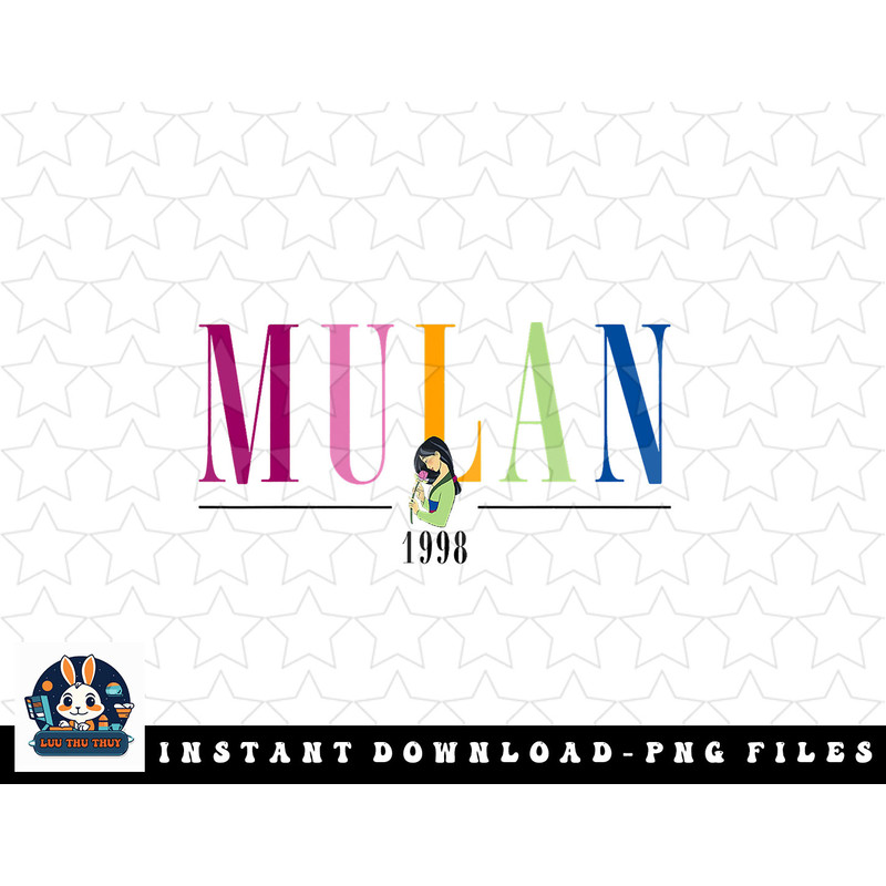 Disney Mulan & Mushu 1998 Pop Text png, sublimation, digital download.jpg