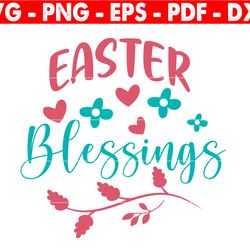 easter blessings svg png eps dxf happy easter svg blessing svg blessed svg spring svg wood sign design cut file cricut