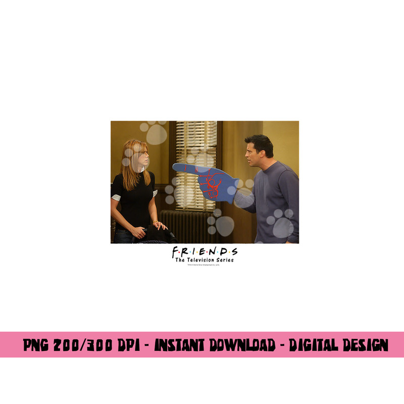 Friends Big Finger  png, sublimation .jpg