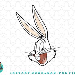 kids looney tunes bugs bunny big face png, sublimation, digital download