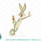 Kids Looney Tunes Bugs Bunny Retro Portrait png, sublimation, digital download.jpg