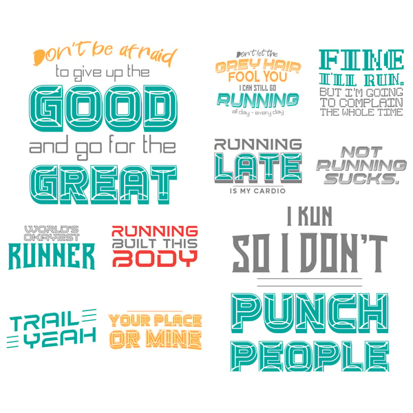 20 Running SVG Bundle, Workout Shirt SVG, Gym Shirt svg, Run - Inspire ...
