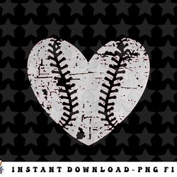 baseball heart father day cute mom dad men women softball png, sublimation, digital download