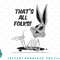 Kids Looney Tunes Bugs Bunny Thats All Folks png, sublimation, digital download.jpg