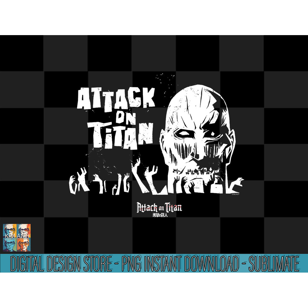 Attack on Titan Angular Artistic Titan png, sublimate.jpg